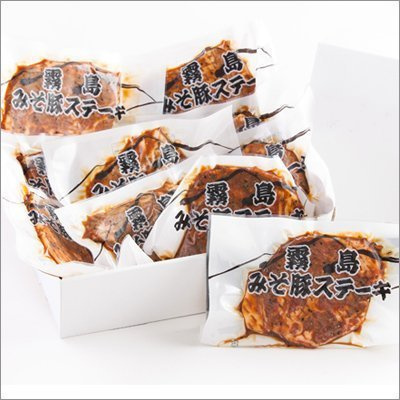 ナンバー食品オリジナル・霧島みそ豚ステーキ